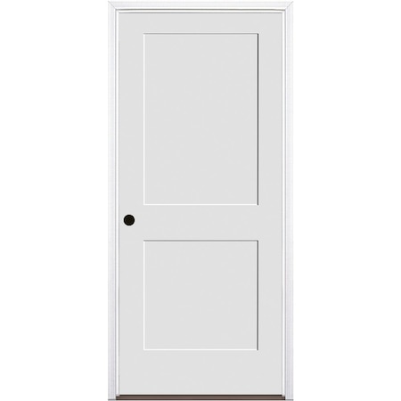 Trimlite Primed 2Panel Interior Shaker 20 Min Fire Rated 69/16" RH Prehung Door Matte Hinges 3068134PRI840220MRH1DB6916